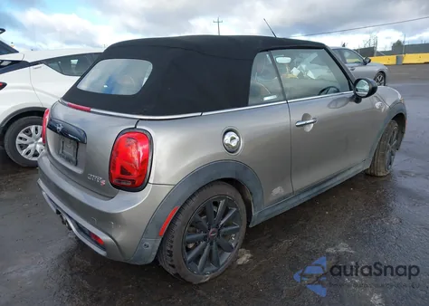 2019 Mini Convertible Cooper S z USA, uszkodzony, nr VIN WMWWG9C51K3J30868